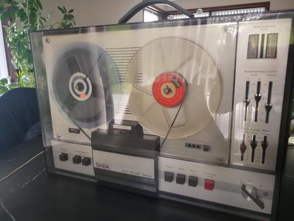 Saba HiFi- TG 544 stereo, Audio, Tv en Foto, Ophalen, Bandrecorder, Met banden