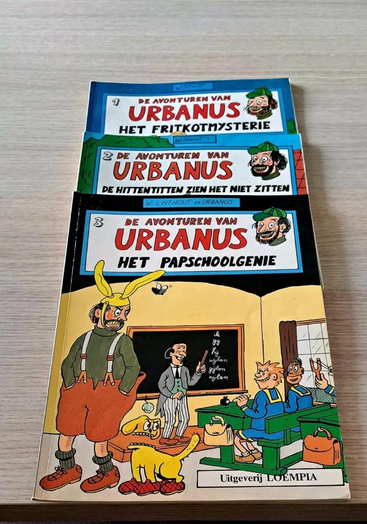Strips Urbanus, Boeken, Meerdere stripboeken, Verzenden, Gelezen, Linthout en Urbanus