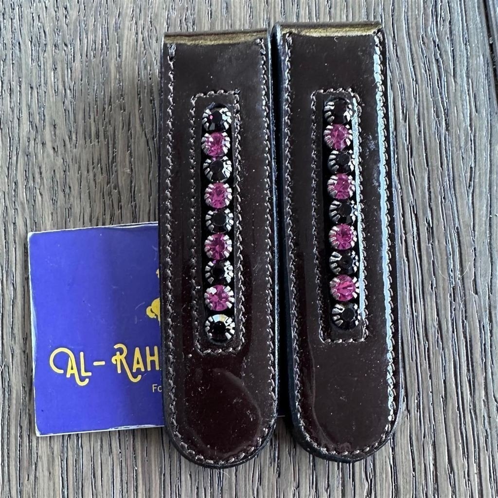 Laarzenclip Roze Bruin Zwart *~*NIEUW*~*, Animaux & Accessoires, Vêtements d'équitation, Neuf, Enlèvement ou Envoi, BR, Marron