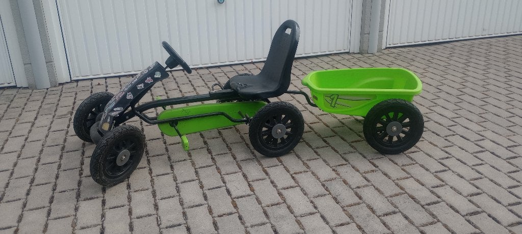 gokart, Ophalen, Gebruikt, Met kar of aanhanger