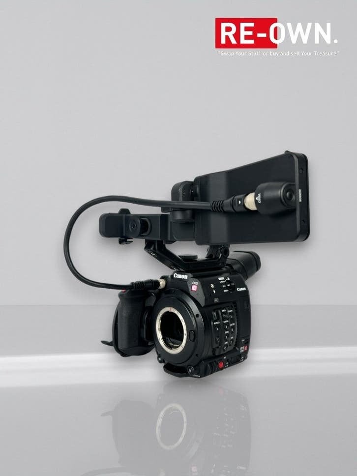 CANON EOS C200 + EF-S 17-85MM | TOPSTAAT | GARANTIE | DOOS, Canon, Accu, Ophalen of Verzenden, Zo goed als nieuw