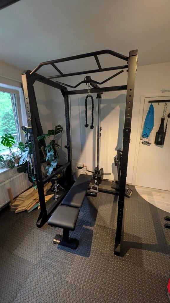 Decathlon squat rack, Ophalen