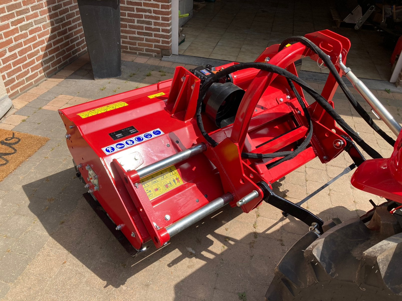 NIEUWE klepelmaaier met side shift en achterklep hamers 800g, Enlèvement ou Envoi