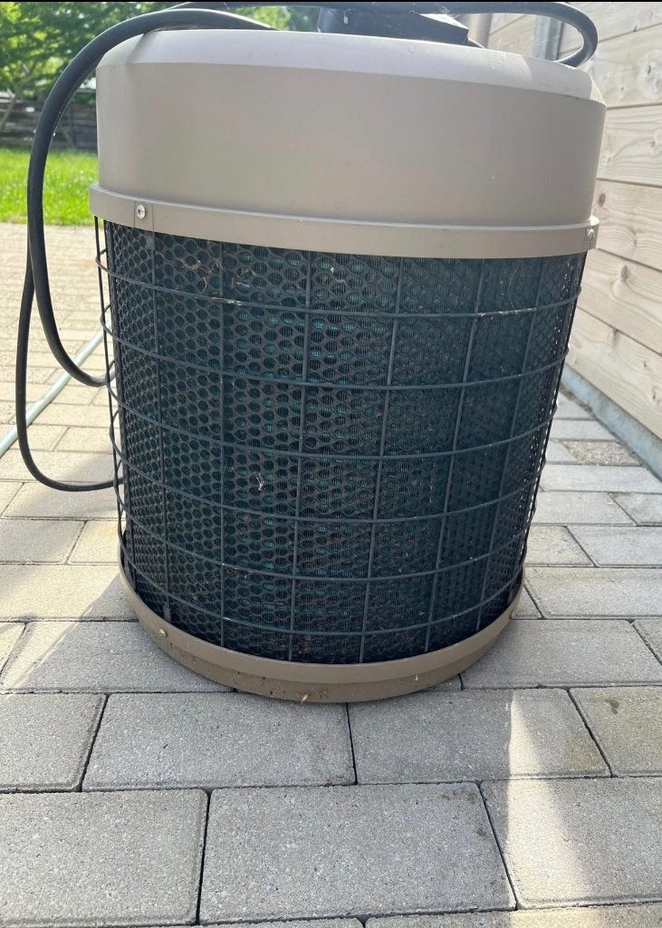 Warmtepomp zwembad, Tuin en Terras, Ophalen, Gebruikt, Verwarming