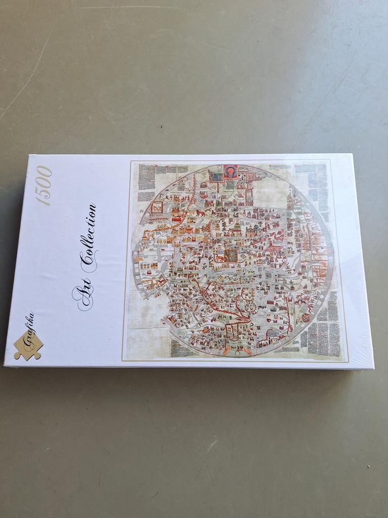Puzzel wereldkaart, 1500 stukjes, Ophalen, 500 t/m 1500 stukjes, Nieuw, Legpuzzel