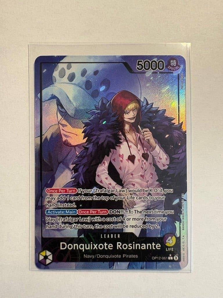 Donquixote Rosinante (OP12-061) (V.2) ONE PIECE, Enlèvement ou Envoi, Neuf, Cartes en vrac, Foil