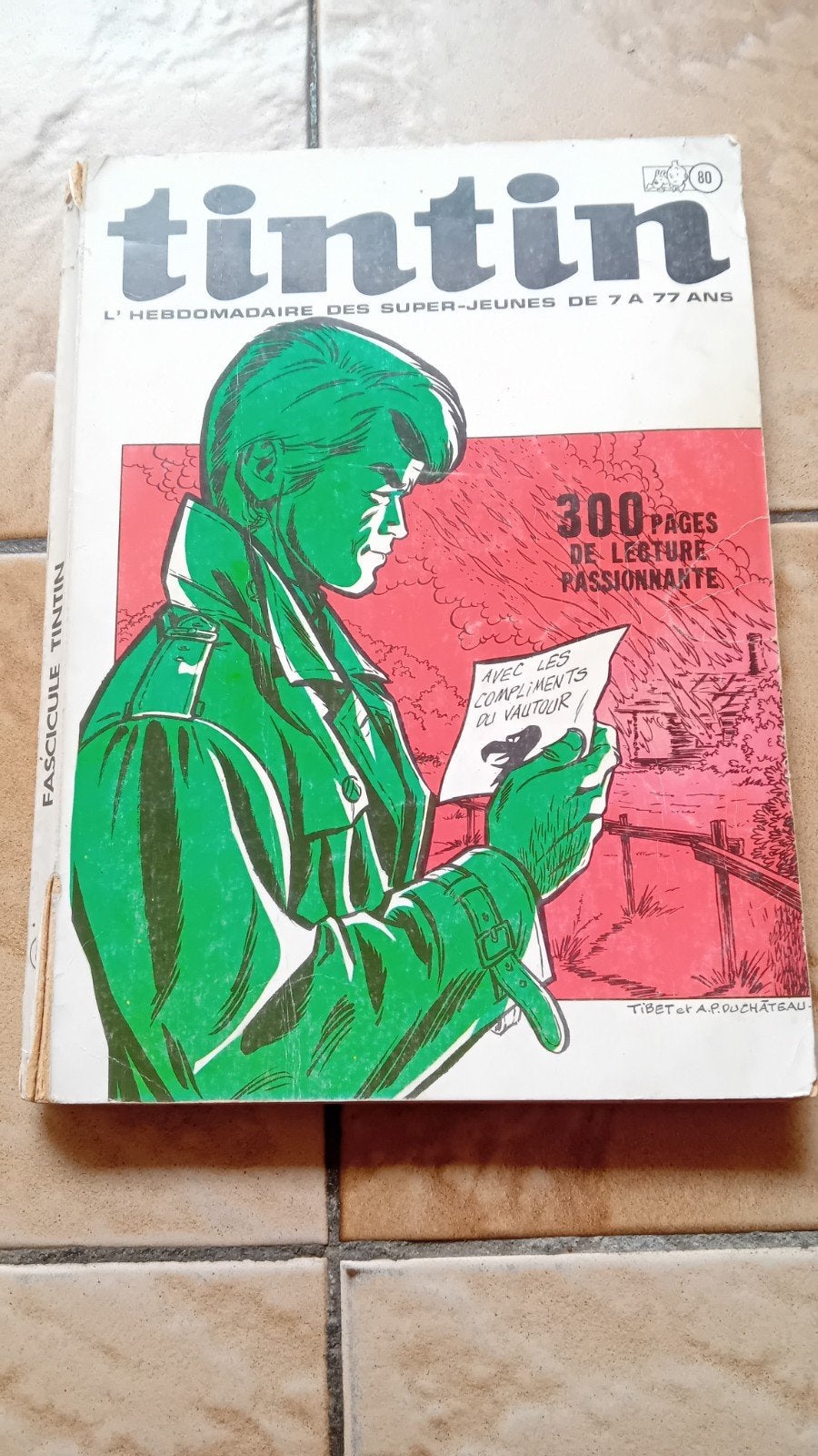 Journal de tintin de 1971, Livres, Enlèvement, Utilisé, Fiction