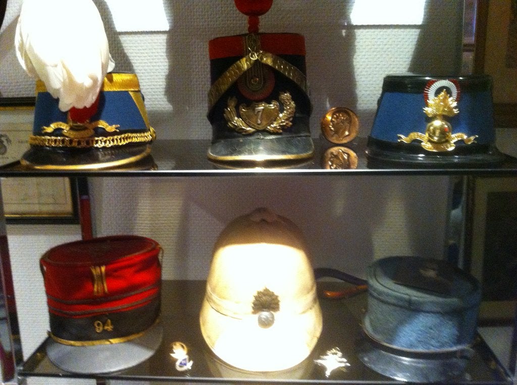 Franse Duitse helm 14/18, van 1 tot 24, Ophalen of Verzenden, Landmacht, Helm of Baret