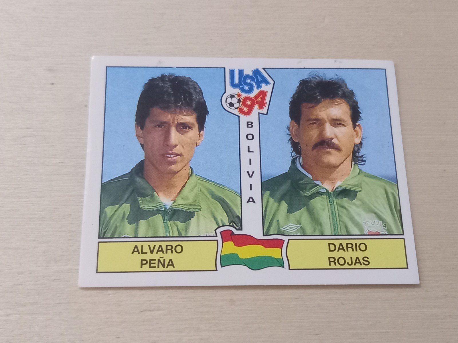 Coupe du monde Panini 1994 - 193 - Alvaro Peña & Dario Rojas, Enlèvement ou Envoi, Neuf, Autocollant