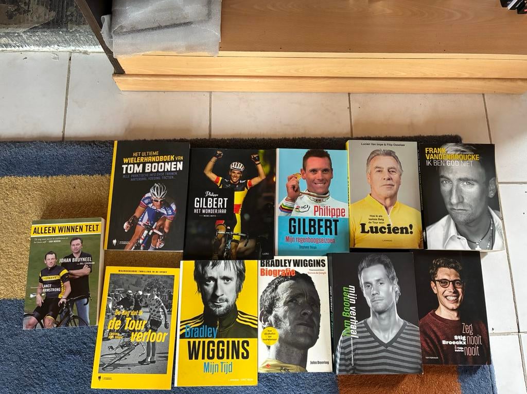 Wielerboeken, Ophalen, Zo goed als nieuw