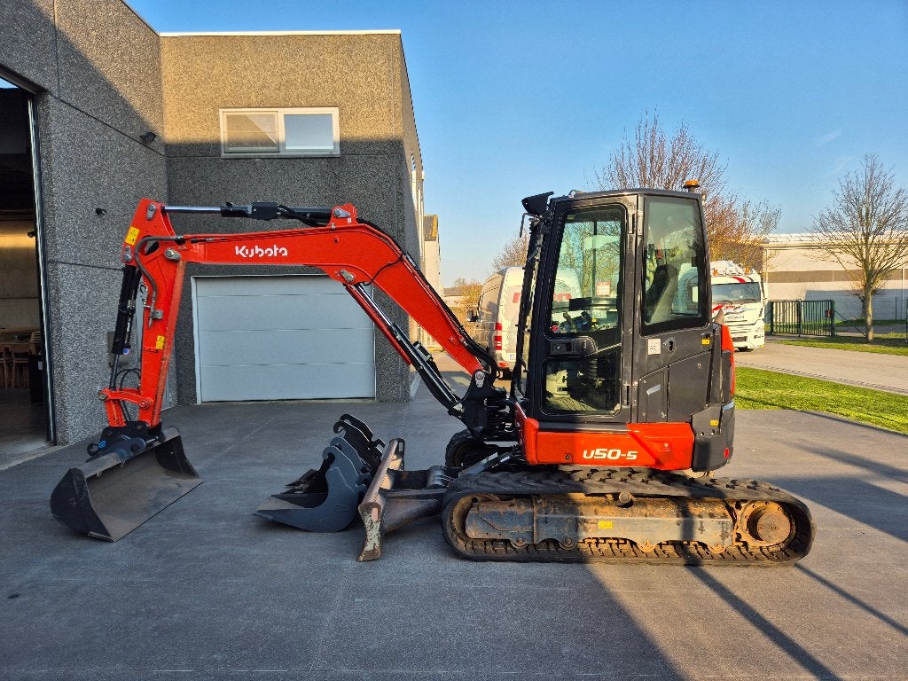 graafmachine kubota u50-5, Enlèvement, Excavatrice