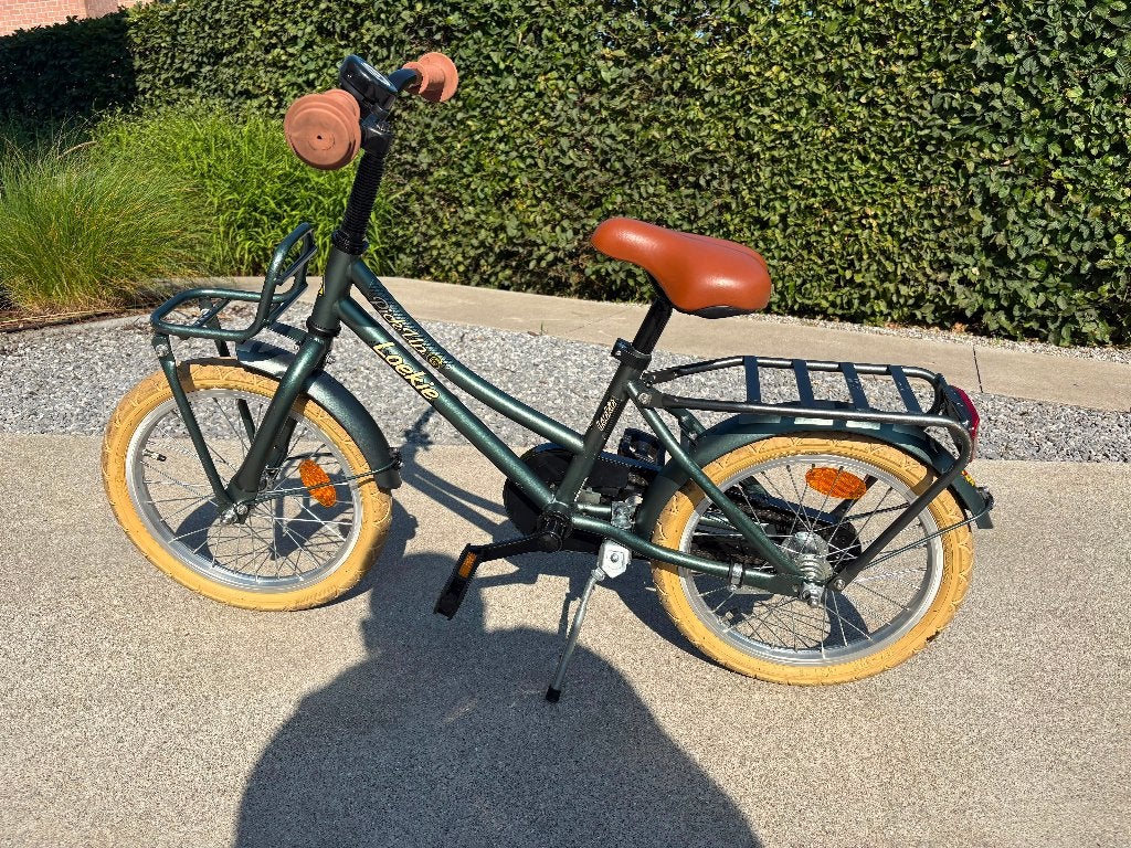 Loekie Pick-Up kinderfiets 16 inch, Fietsen en Brommers, Fietsen | Kinderfietsjes, Ophalen, Terugtraprem, Loekie, 16 tot 20 inch