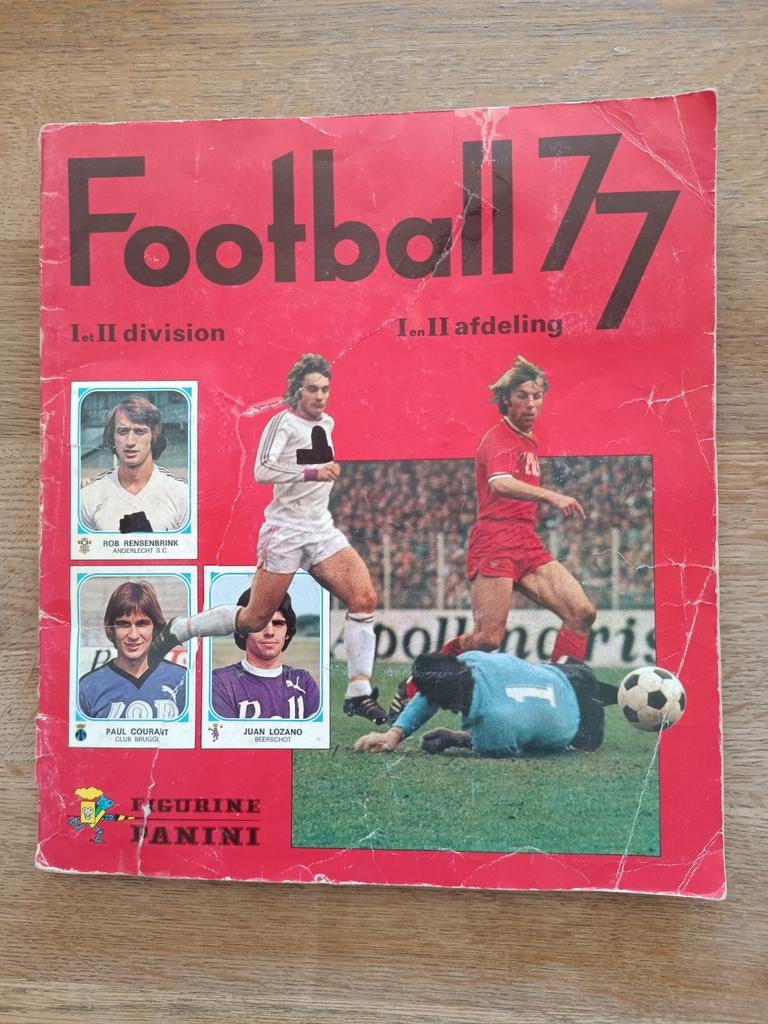 Panini albump, Boeken, Ophalen