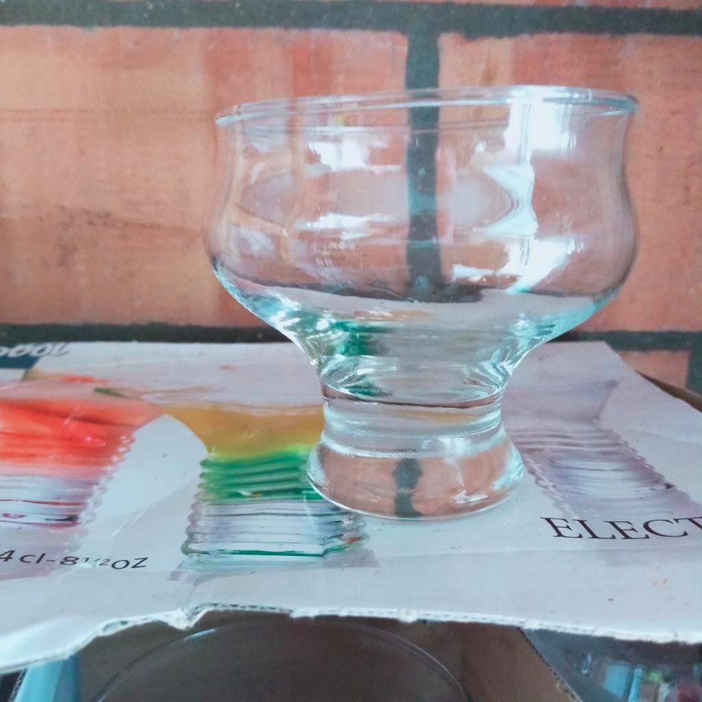 6 cocktailglazen longdrink aperitief glazen glas zomer bbq, Ophalen of Verzenden, Zo goed als nieuw
