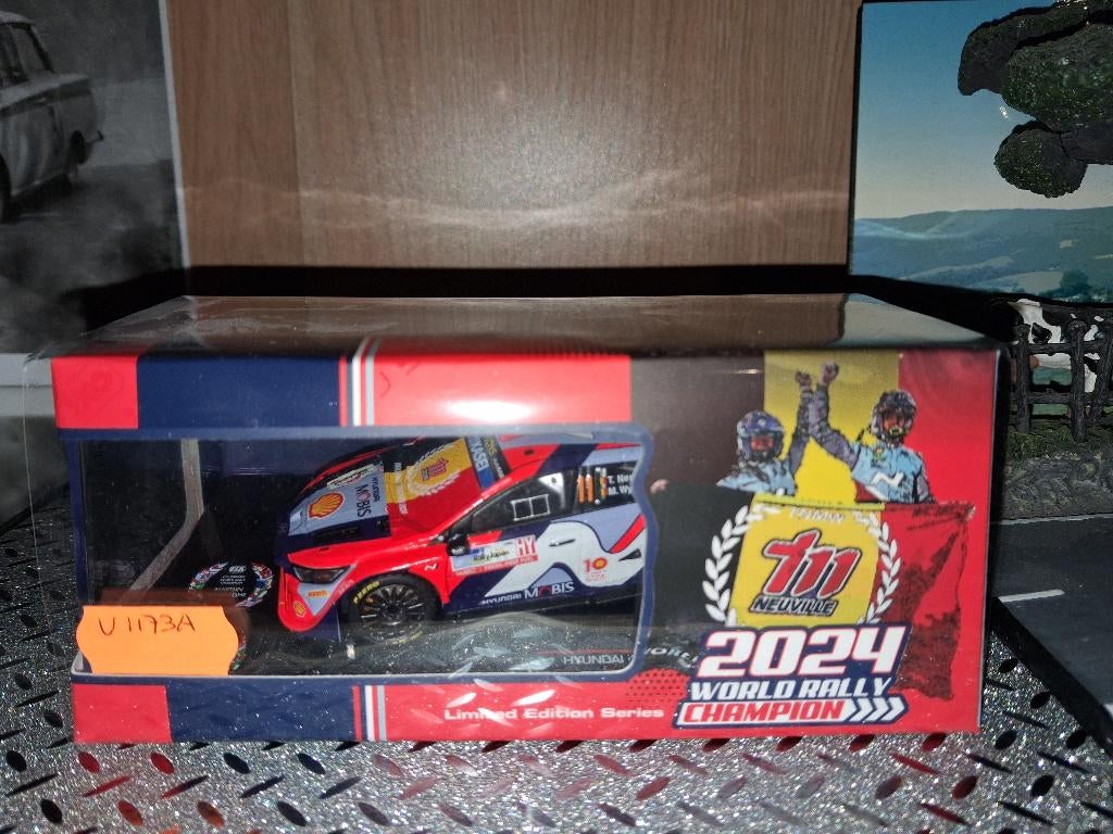 Ixo 1/43 Hyundai i20 WRC Neuville Japan 2024, Enlèvement ou Envoi, Neuf, Voiture, Autres marques