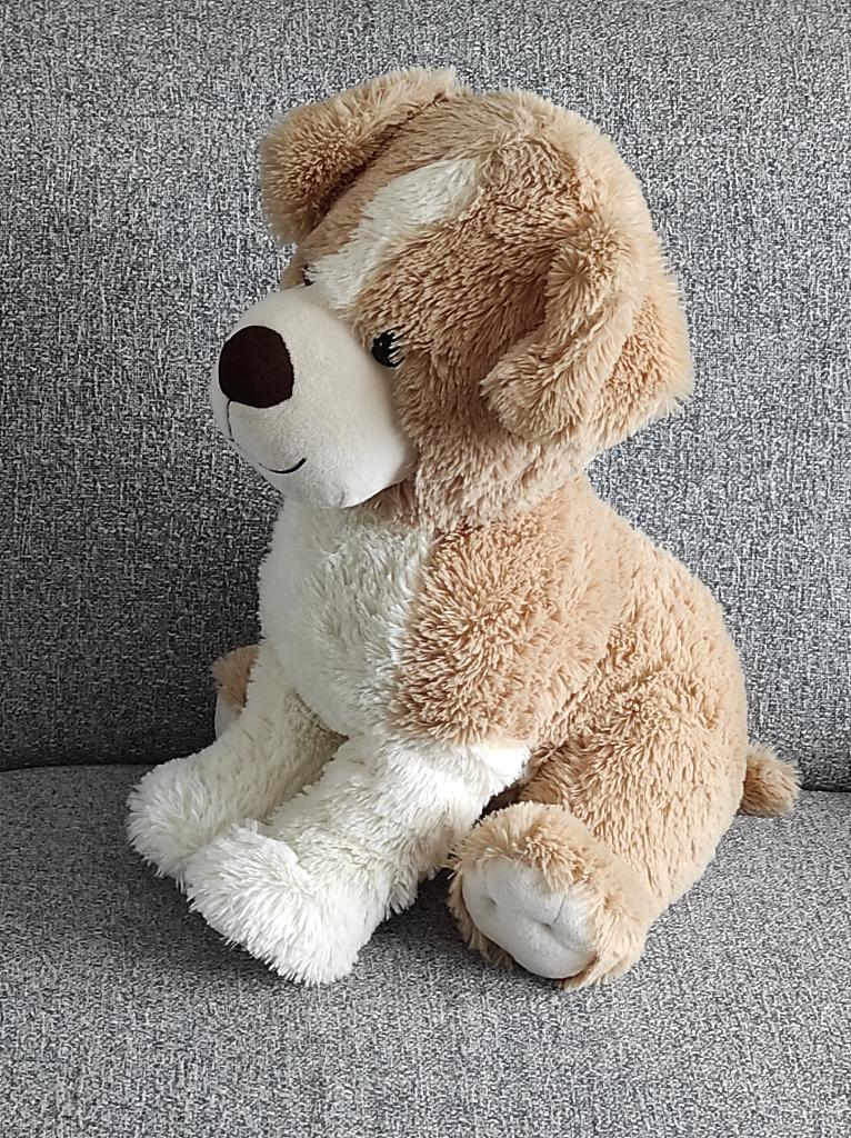knuffel hond, Kinderen en Baby's, Speelgoed | Knuffels en Pluche, Ophalen of Verzenden, Zo goed als nieuw, Hond