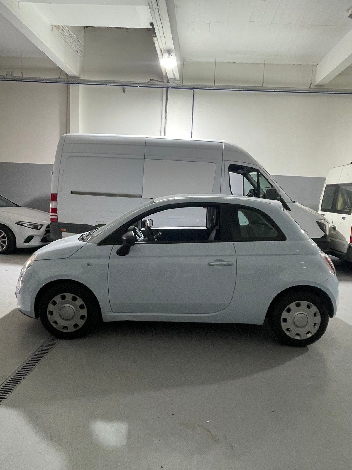 Fiat 500 1.2 Benzine | CarPlay | Onderhoud, Auto's, Euro 5, Blauw, Bedrijf, Handgeschakeld