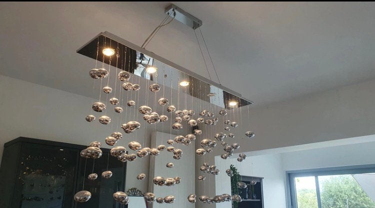 Hanglamp bubbles, Ophalen, Gebruikt