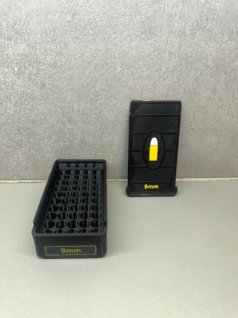 Boîte de rangement 9mm - Fait main - Noir, Enlèvement ou Envoi, Neuf