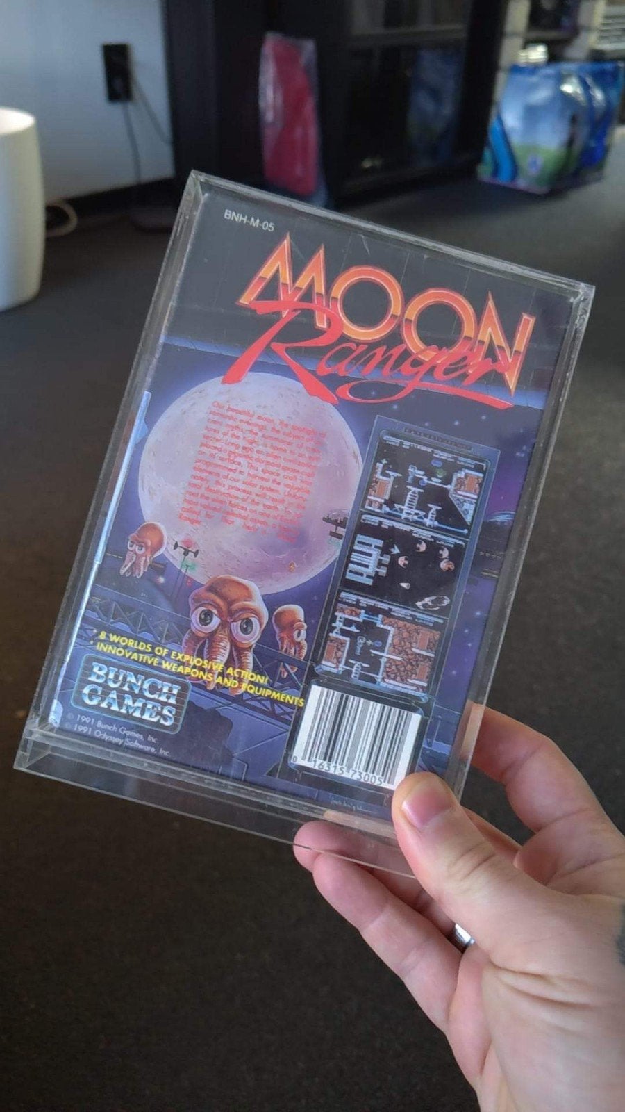 Nes Moonranger SEALED (Blue cardridge), Games en Spelcomputers, Ophalen of Verzenden, Nieuw