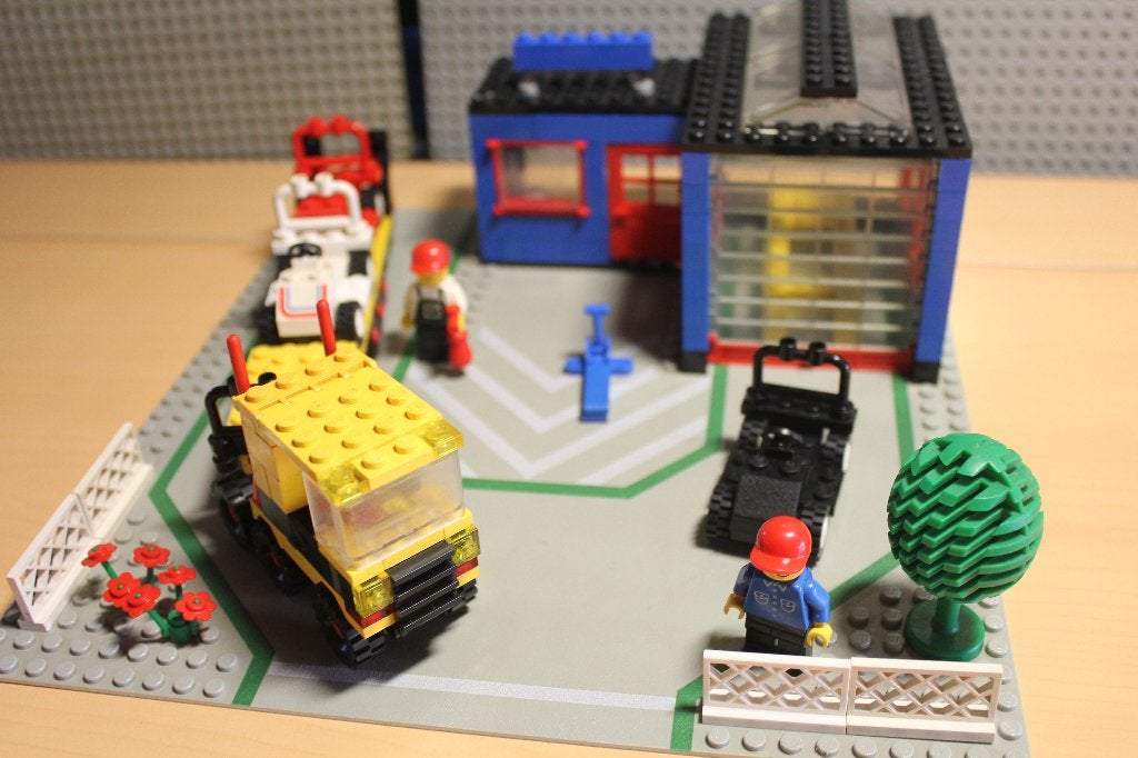 Lego Car repair shop, Gebruikt, Lego, Ophalen of Verzenden, LEGOLAND