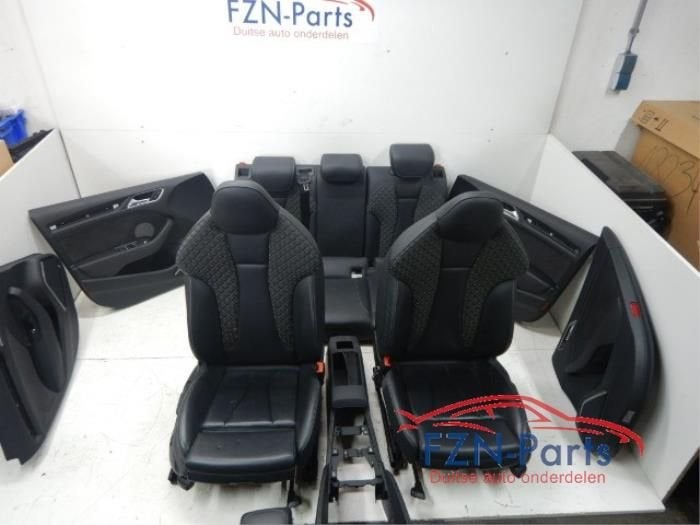 Audi A3 RS3 8V Interieur Leder Stoelen Topsport Leer, Auto-onderdelen, Ophalen of Verzenden, Gebruikt