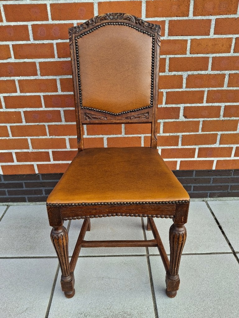 Stoelen, Maison & Meubles, Chaises, Brun, Enlèvement, Bois, Cinq, Six Chaises ou plus