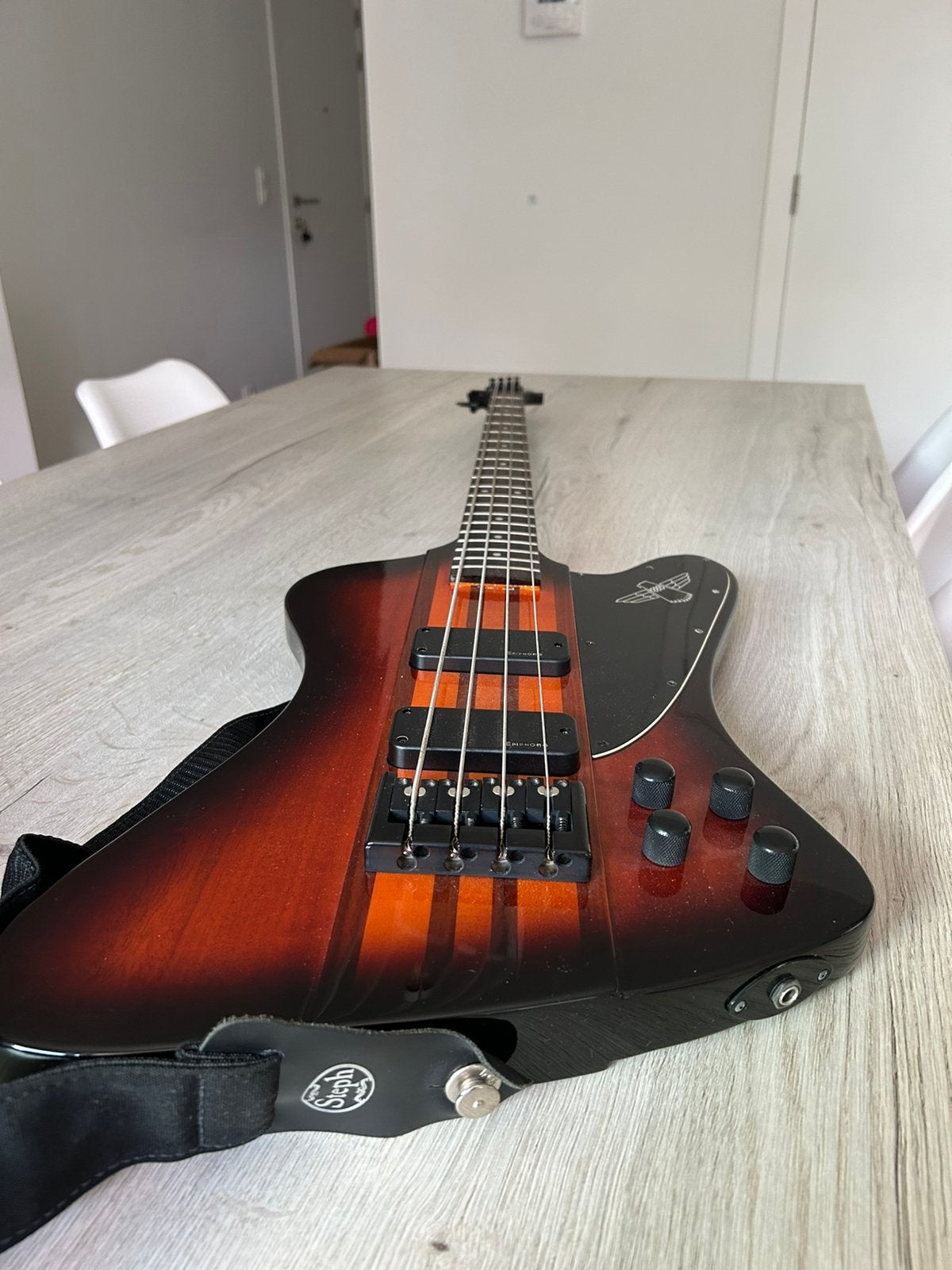 Epiphone Thunderbird Pro IV (2013) – perfecte staat, Ophalen, Nieuw, Elektrisch