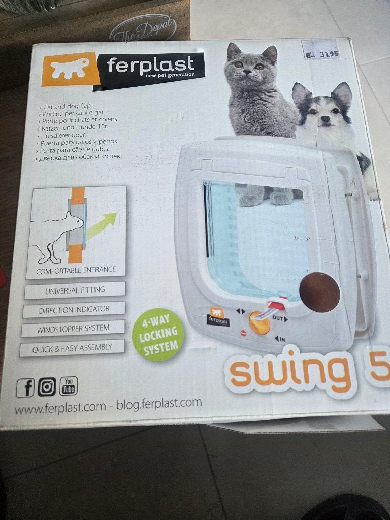 Kattenluik ferplast swing 5, Ophalen of Verzenden, Nieuw