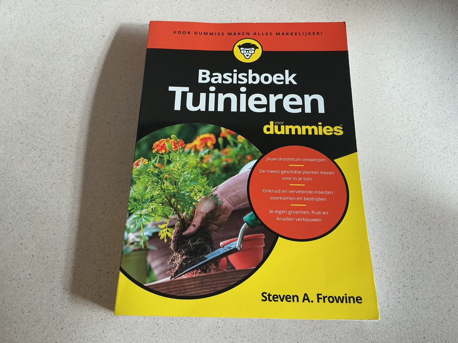 Steven A. Frowine - Basisboek Tuinieren voor Dummies, Ophalen, Moestuin, Steven A. Frowine, Zo goed als nieuw