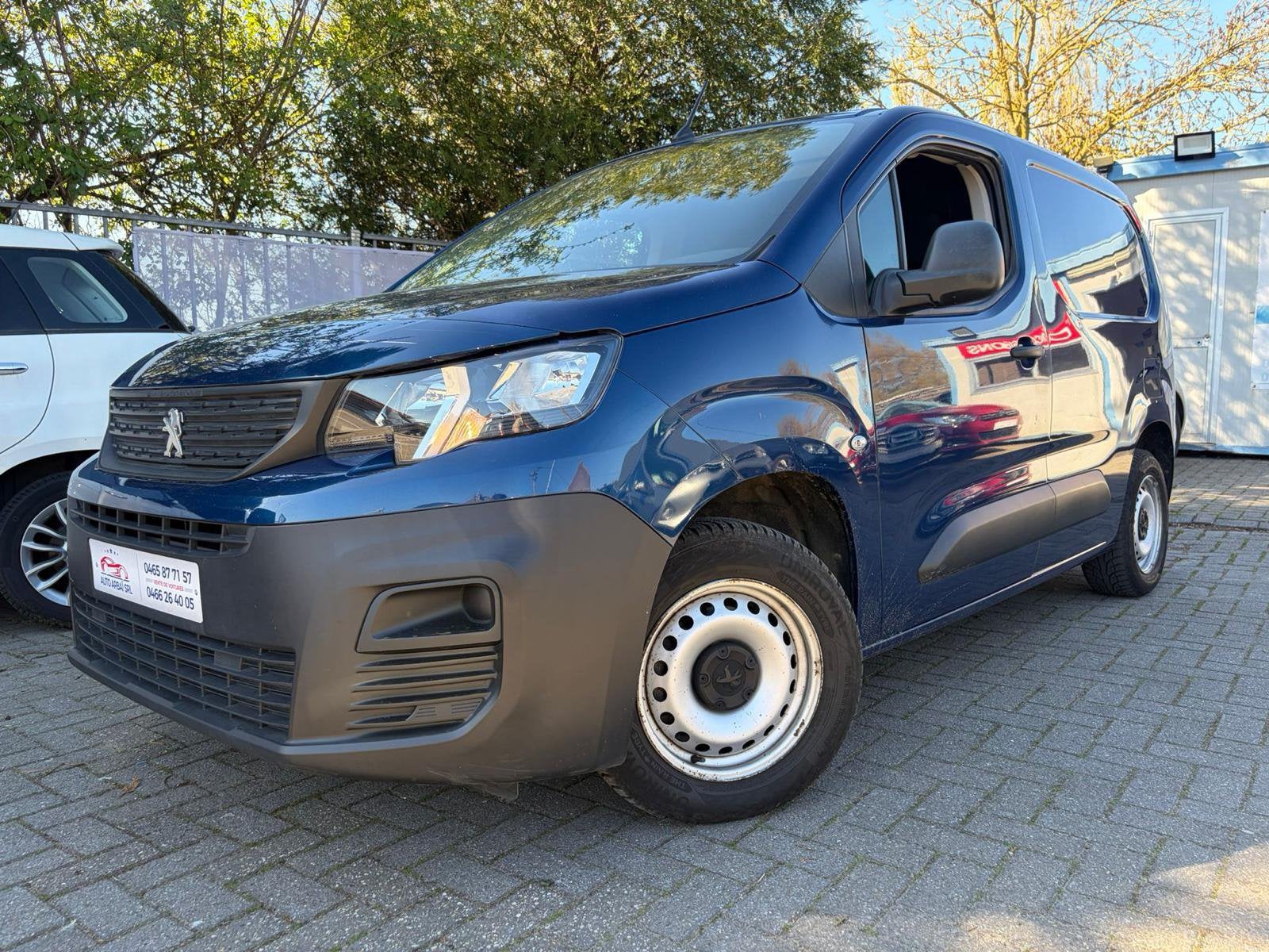 Peugeot Partner Tepee 1.6 BlueHDi Access, Auto's, Stof, 4 cilinders, Blauw, Bedrijf