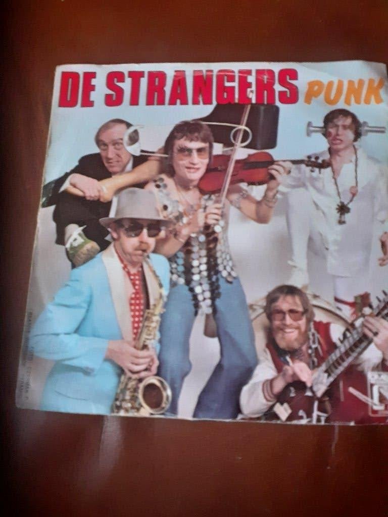 45T De Strangers : Punk / 't Sauna-bad, Ophalen of Verzenden