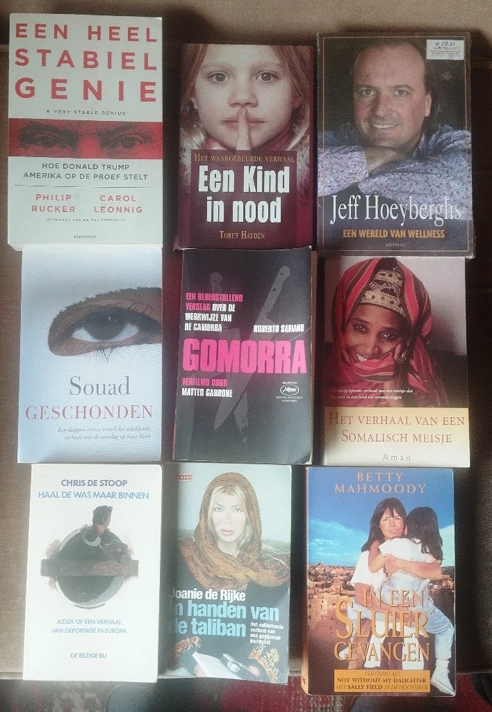 Lot 2  Politiek en Maatschappij (10 boeken), Ophalen of Verzenden