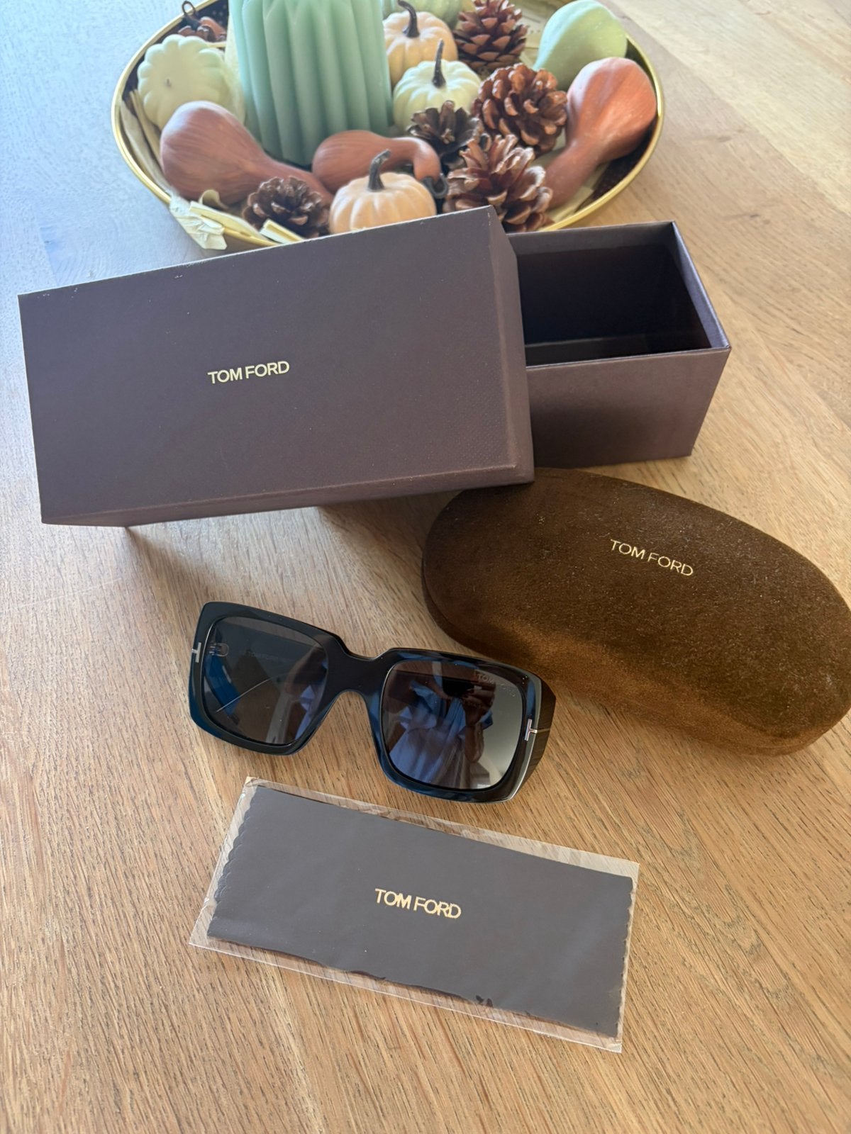 Tom Ford zonnebril nieuw, Zonnebril, Zwart, Zo goed als nieuw, Ophalen