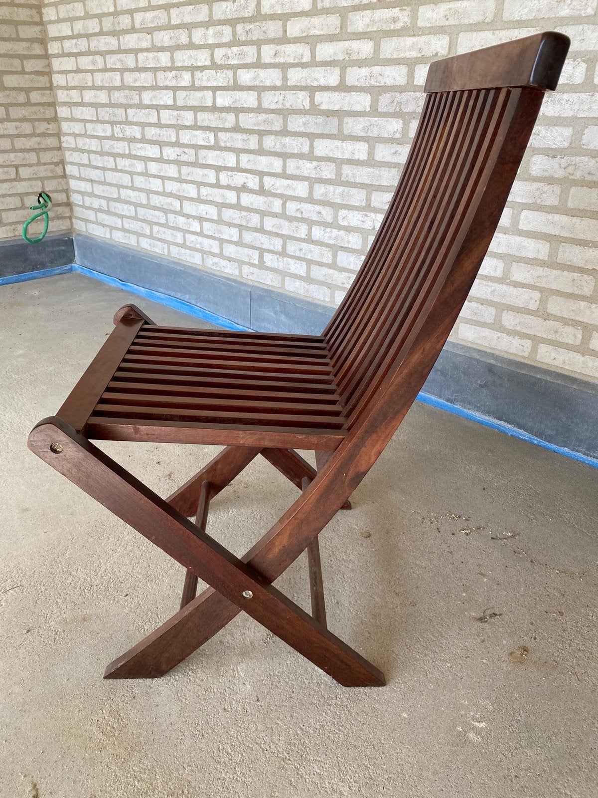 chaise de jardin, Jardin & Terrasse, Chaises de jardin, Enlèvement, Utilisé, Bois de teck, Pliant