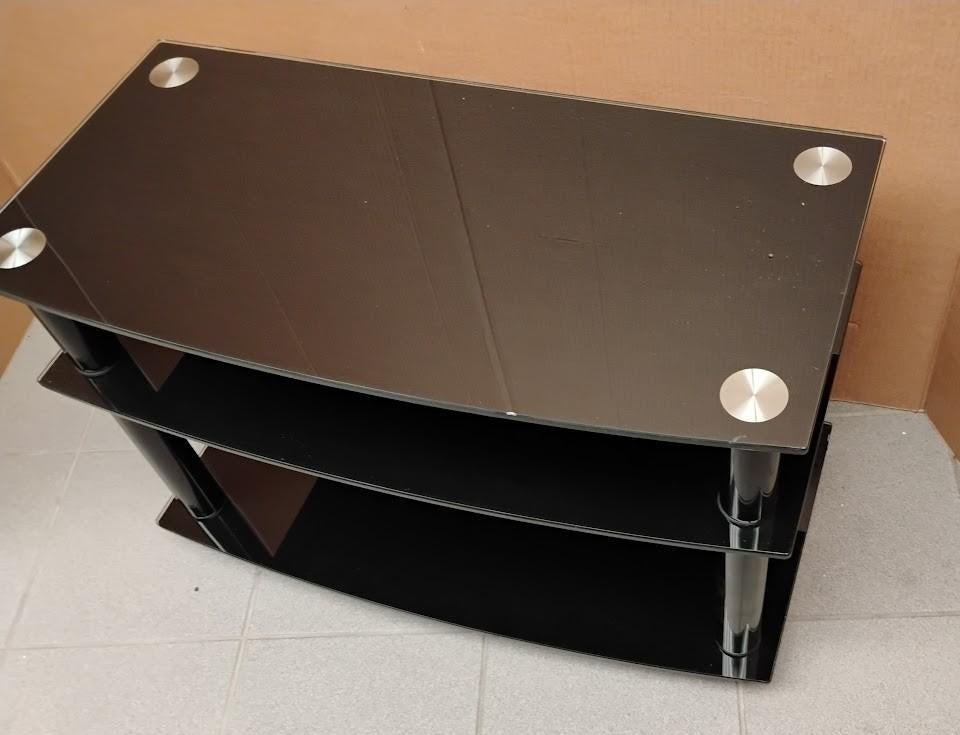 Tv of hifi kast of rek, Huis en Inrichting, Ophalen, Gebruikt, 50 tot 100 cm, Glas
