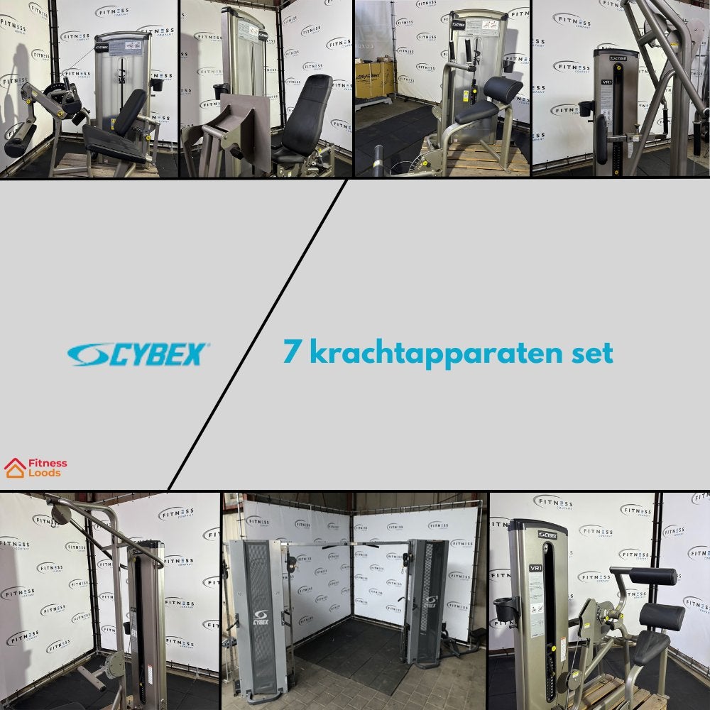Cybex Set - 7 Krachtapparaten, Sport en Fitness, Ophalen of Verzenden, Gebruikt, Benen, Overige typen