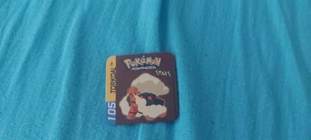 jouet magnétique Pokemon Panini Sticks Torkoal de 2003, Enlèvement ou Envoi, Neuf