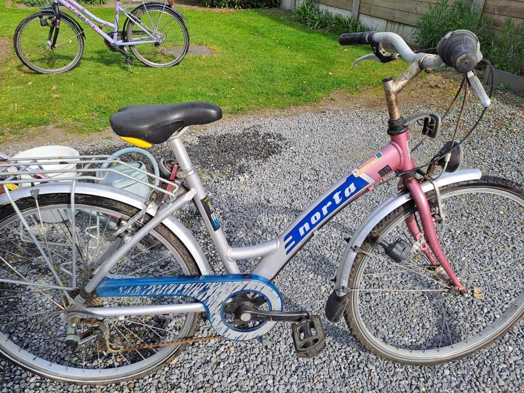 kinderfiets, Ophalen