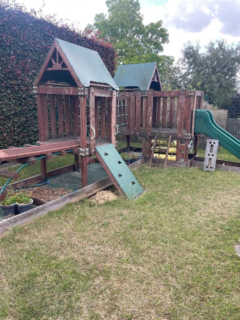 speeltoestel voor tuin, Ophalen, Klimwand