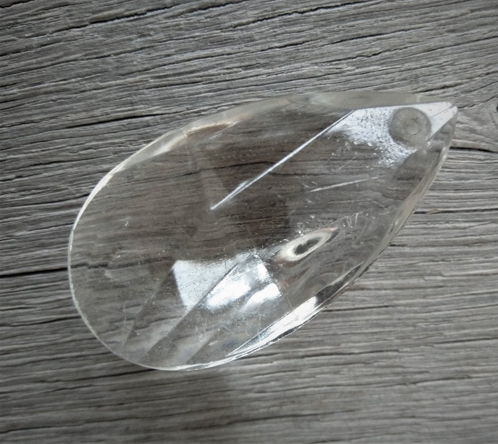 Glazen kralen kroonluchter, kristallen van luchter, Ophalen of Verzenden, Glas