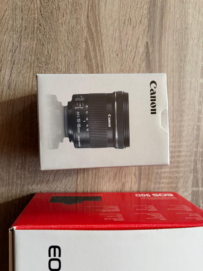 Canon EFS 10 18, Enlèvement, Comme neuf