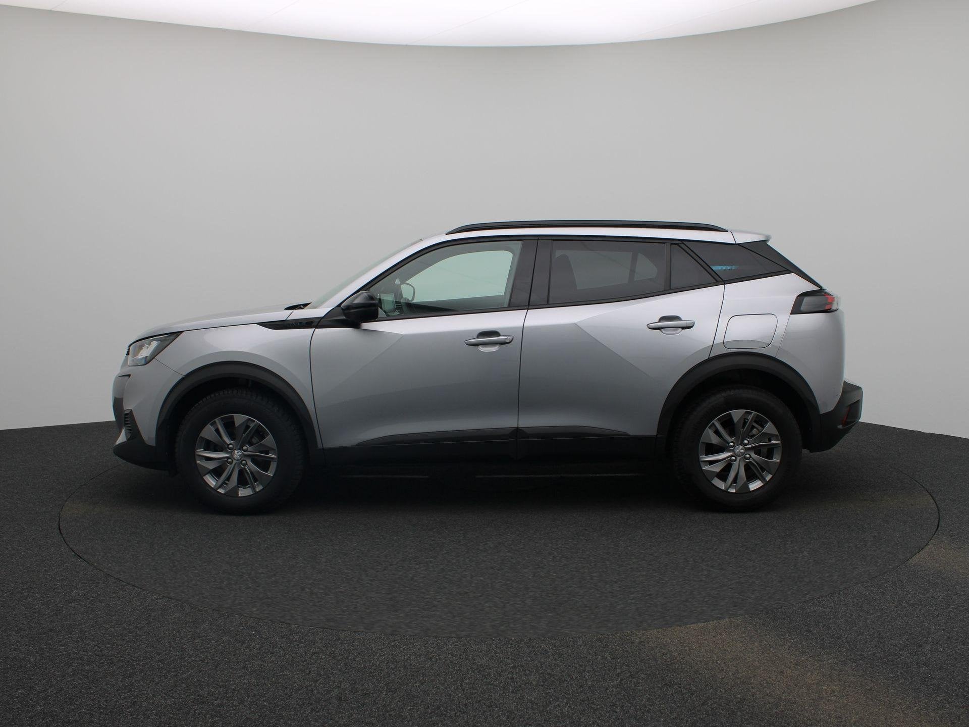 Peugeot 2008 1.2t Active Pack + GPS, Auto's, Peugeot, 1263 kg, Stof, Gebruikt, Zwart