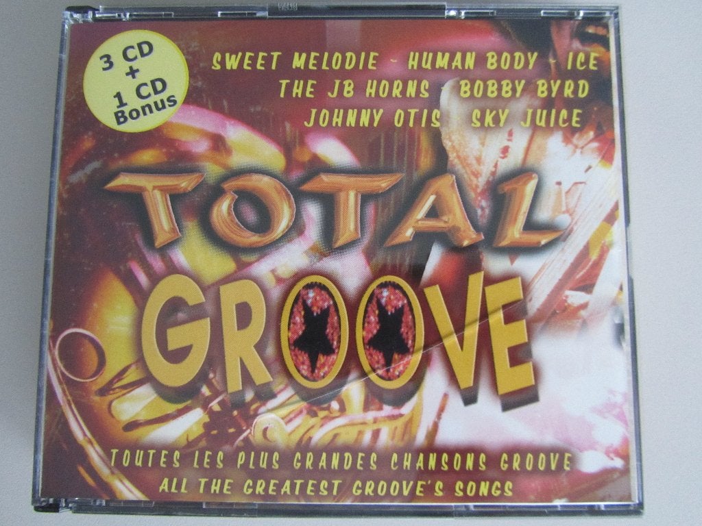 4CDBOX TOTAL GROOVE (60 tracks), Cd's en Dvd's, Ophalen of Verzenden, Zo goed als nieuw, Dance Populair, Verzamelalbum