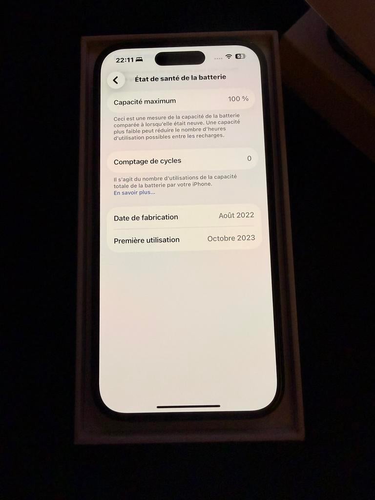 iPhone 15, Télécoms, Téléphonie mobile | Apple iPhone, 128 GB, IPhone 15, Enlèvement ou Envoi, Comme neuf