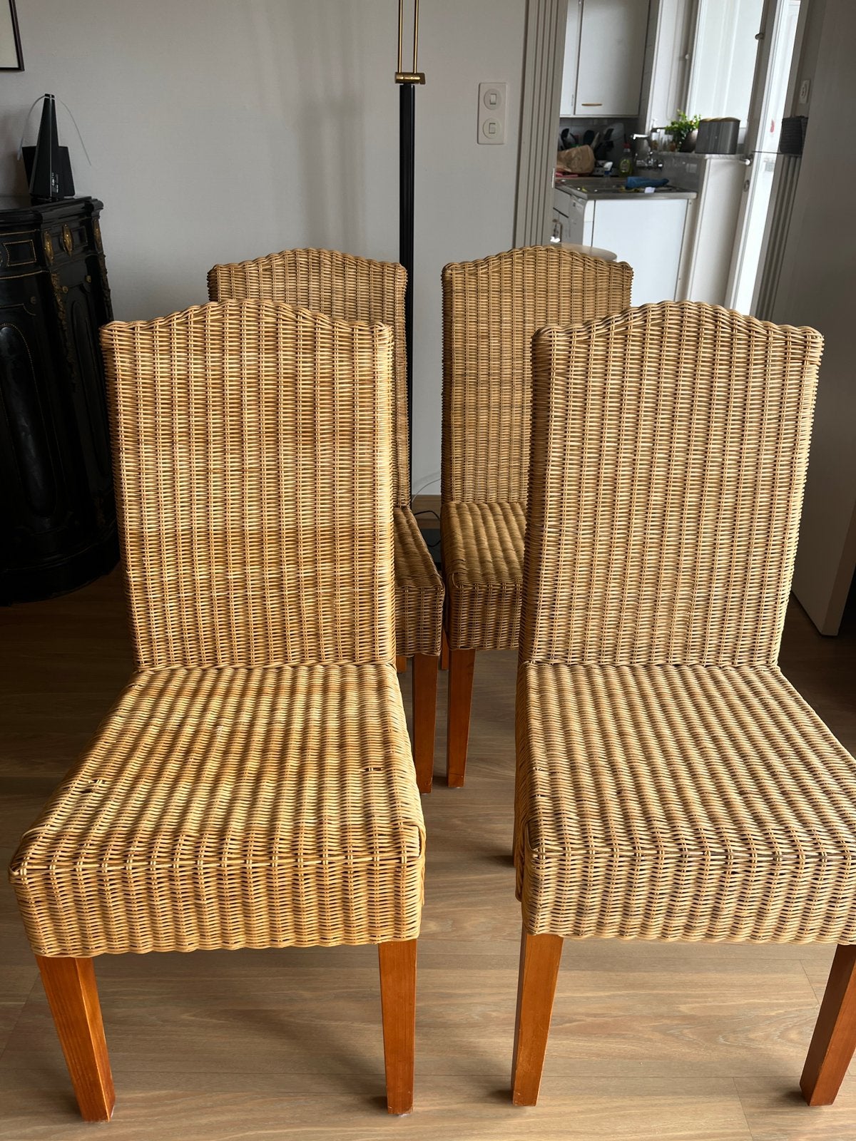 Stoelen, Huis en Inrichting, Ophalen, Gebruikt, Vier