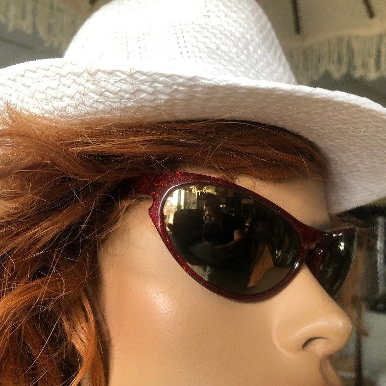 Vintage B&L Ray-Ban W2353 Sidestreet Skyline Cherry SS03, Handtassen en Accessoires, Zonnebril, Ophalen of Verzenden, Zo goed als nieuw