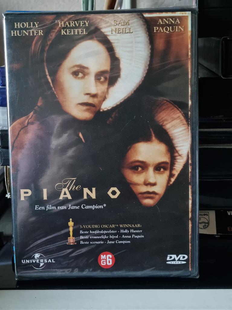 Piano, Holly Hunter, Harvey Keitel, Sam Neill, Anna Paquin, Cd's en Dvd's, Dvd's | Drama, Ophalen of Verzenden