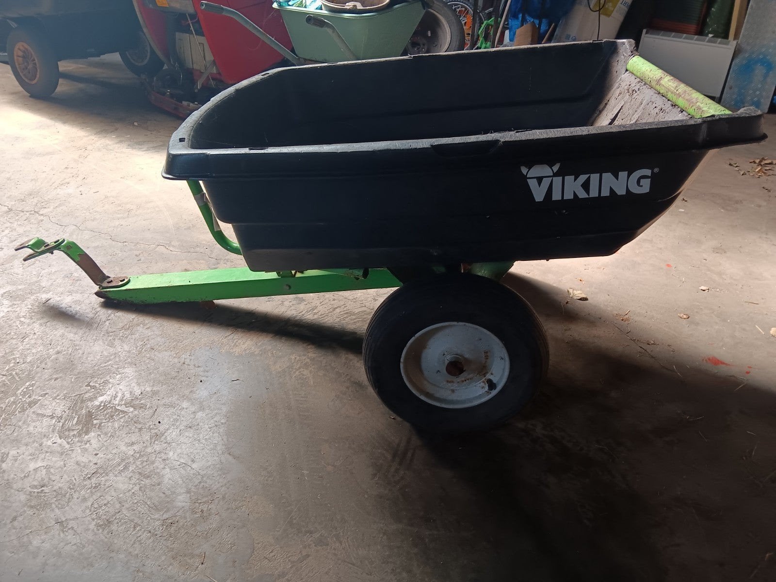 kipkar voor zitmaaier of minitractor 60€, Tuin en Terras, Zitmaaiers, Ophalen of Verzenden, Gebruikt, Viking
