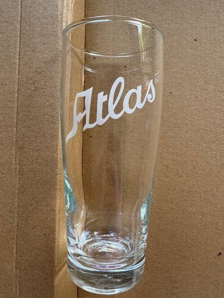 Atlas, Collections, Marques de bière, Enlèvement ou Envoi, Comme neuf, Verre ou Verres, Autres marques